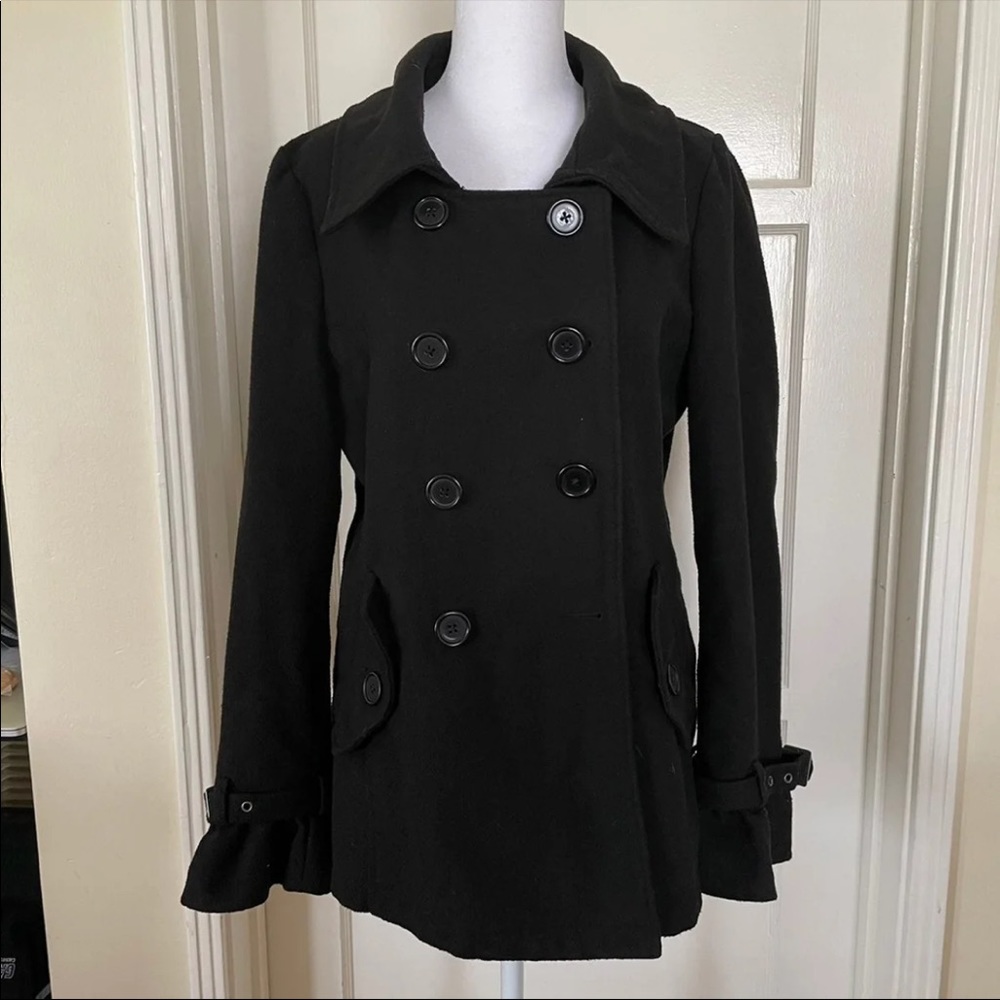 CONVERSE Peacoat, Black, Sz M